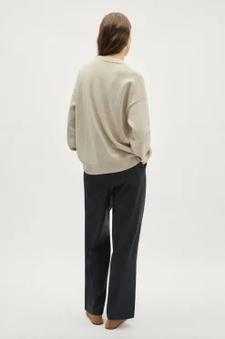 Pull oversize en laine
