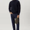 Pull raglan en maille de Laine côtelée