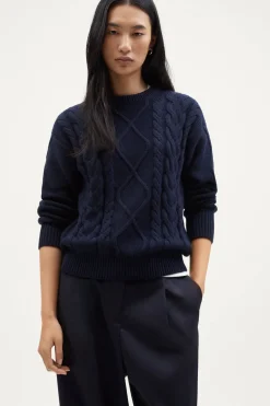 Pull tricoté en Coton biologique Aran