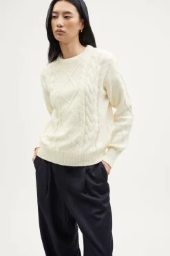 Pull tricoté en Coton biologique Aran