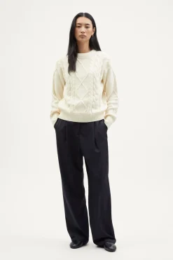 Pull tricoté en Coton biologique Aran
