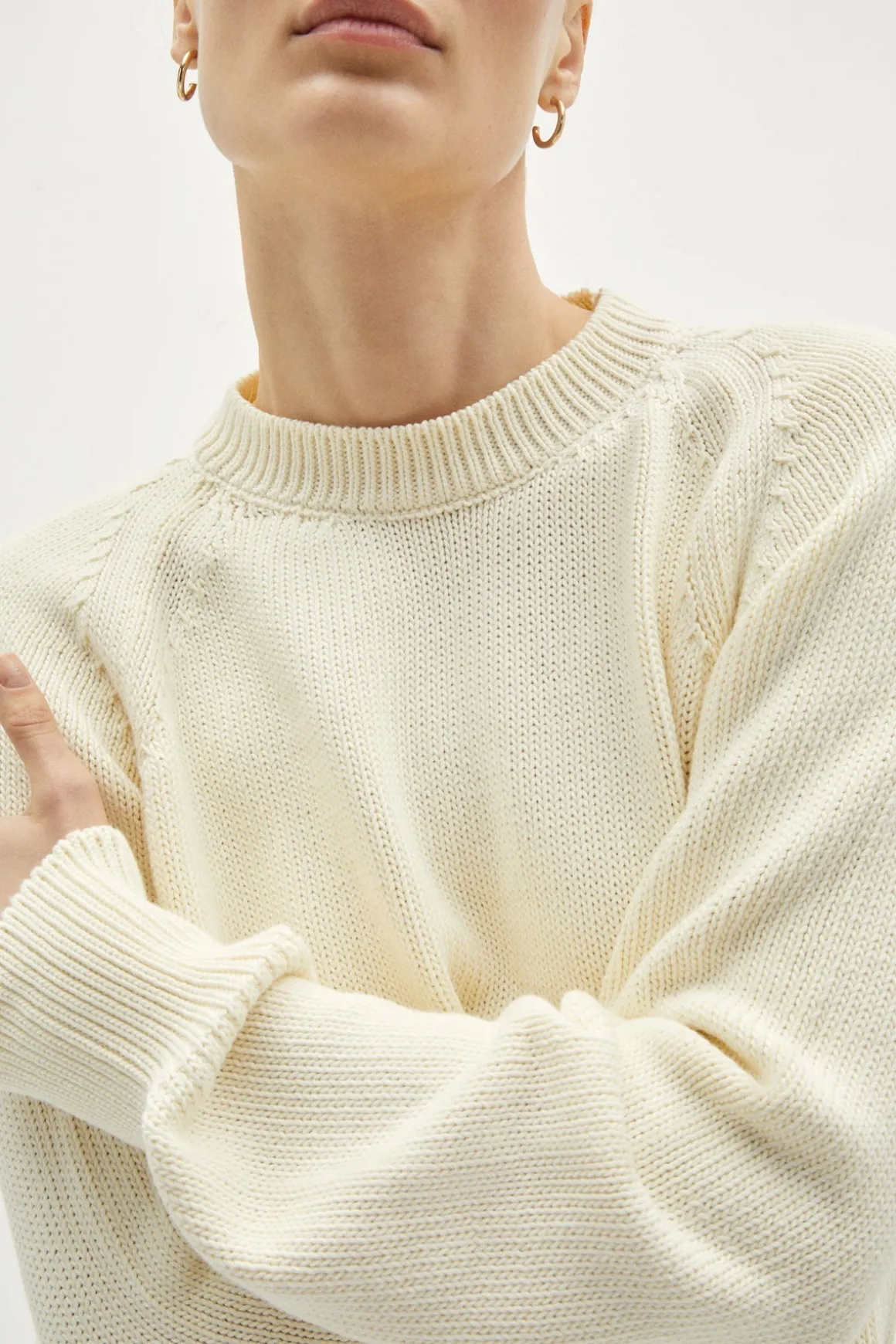 Pull tricoté en Coton Biologique