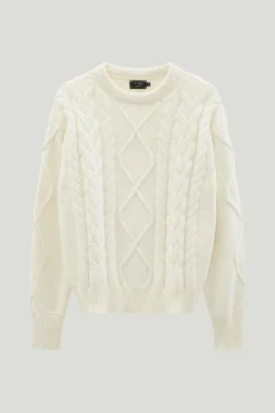 Pull tricoté en Coton biologique Aran