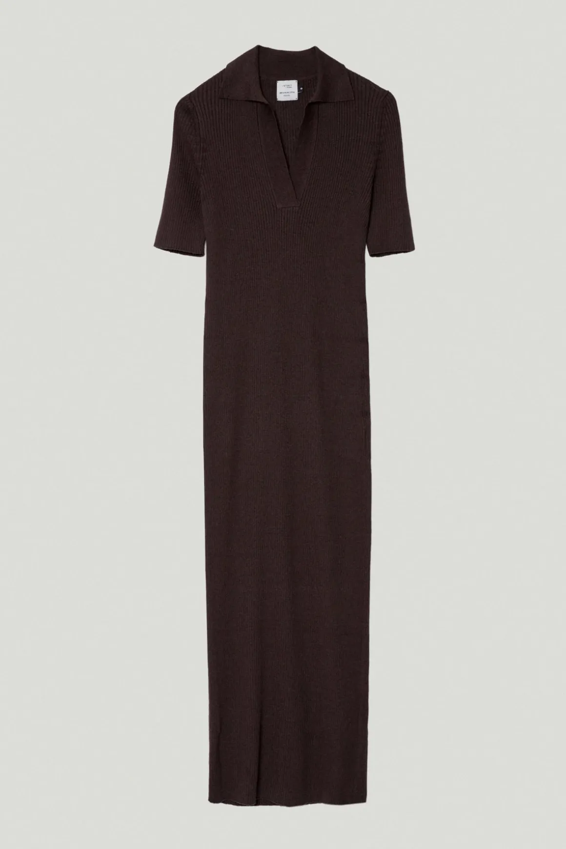 Robe polo en Lin et Coton
