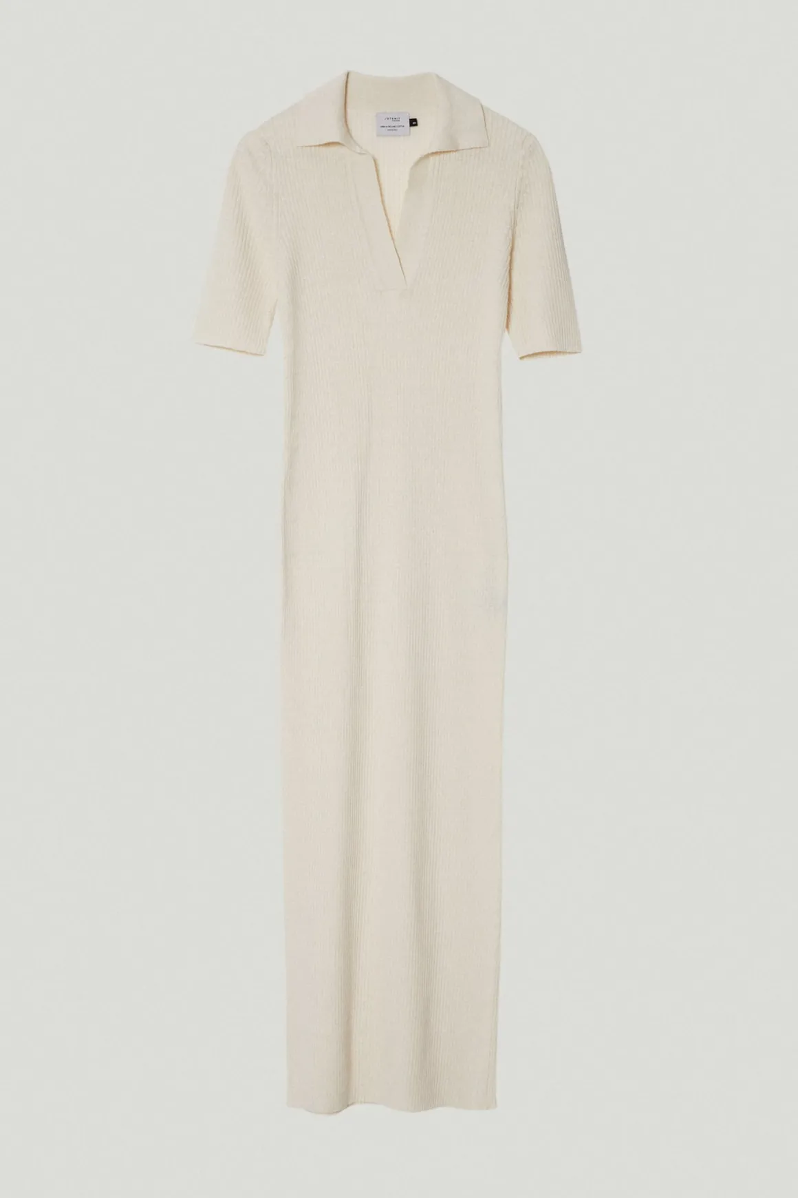 Robe polo en Lin et Coton
