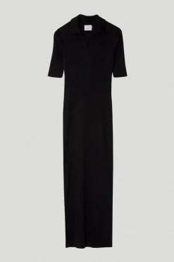 Robe polo en Lin et Coton