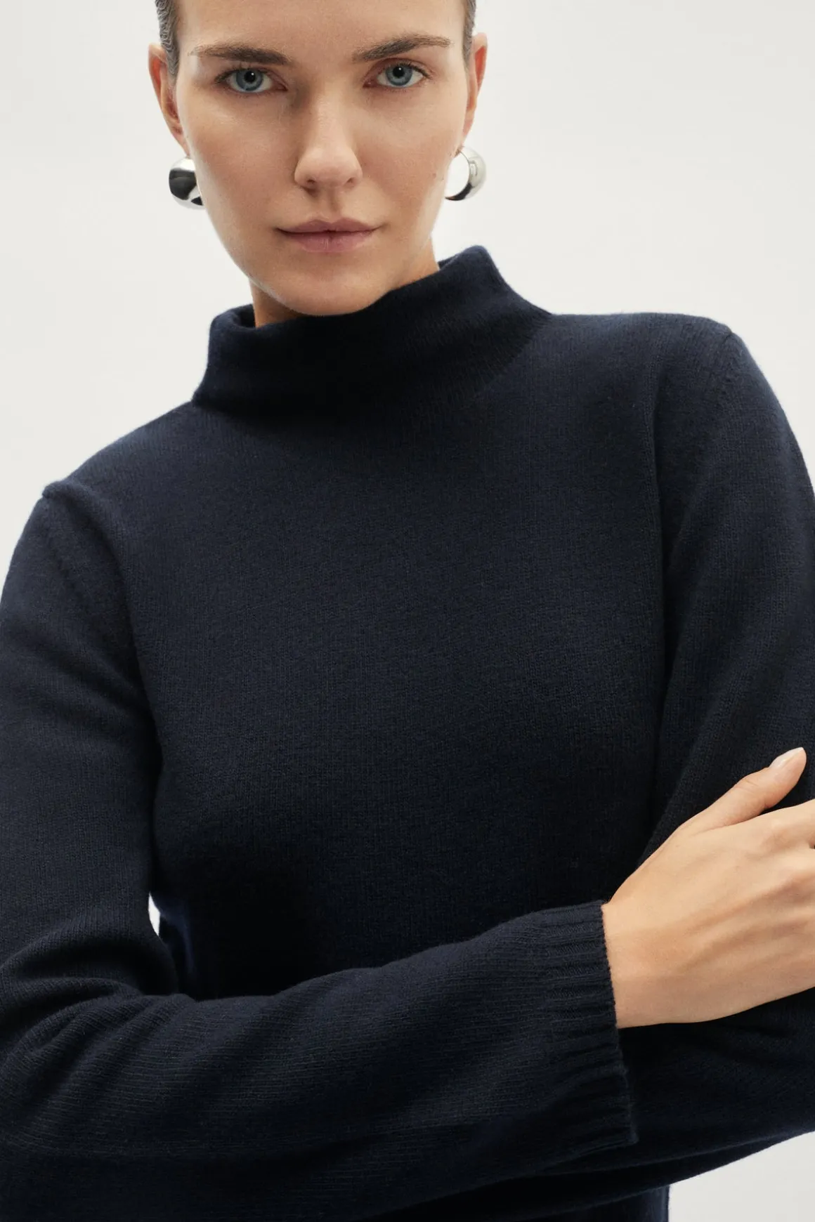 Robe évasée en laine