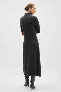 Robe évasée en laine