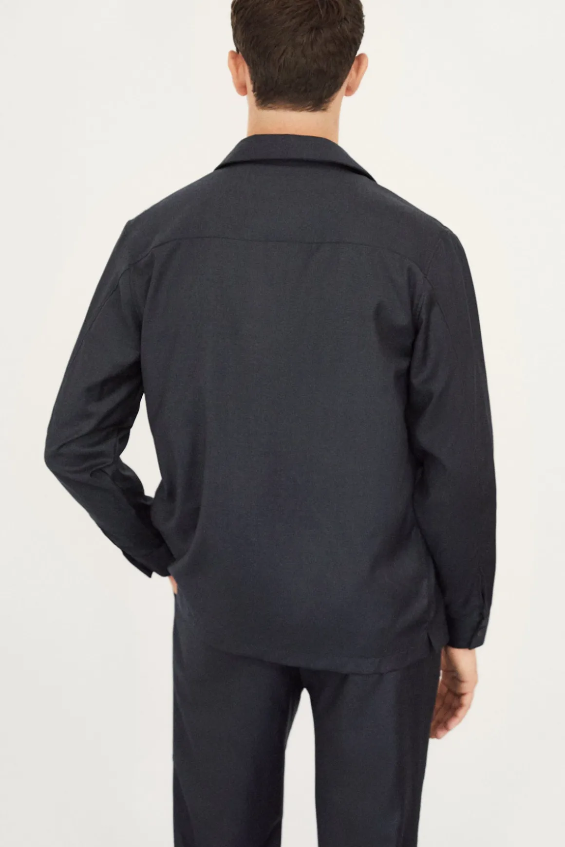 Surchemise couture en laine