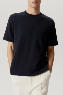 T-shirt à coupe décontractée en Lin et Coton - Version imparfaite
