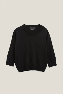 T-shirt carré en Laine Mérinos
