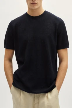 T-shirt en crochet de Lin et Coton - Version imparfaite