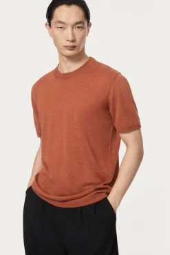 T-shirt en maille de Lin et Coton