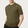 T-shirt en maille de Lin et Coton