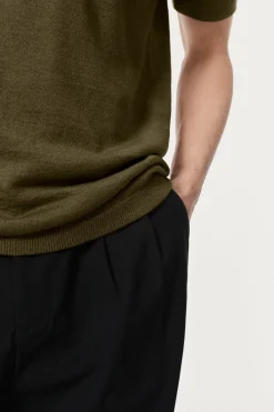 T-shirt en maille de Lin et Coton