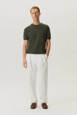 T-shirt en maille de Lin et Coton