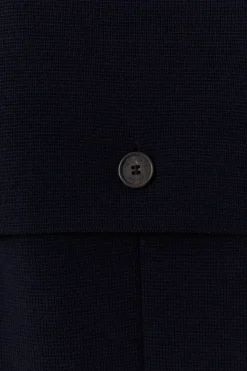 Veste à double boutonnage en Laine Mérinos