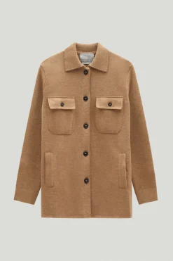 Veste surchemise en Laine Mérinos - Version imparfaite