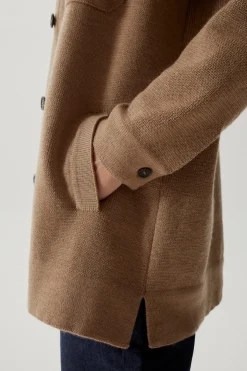 Veste surchemise en Laine Mérinos - Version imparfaite