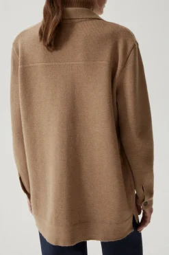 Veste surchemise en Laine Mérinos - Version imparfaite