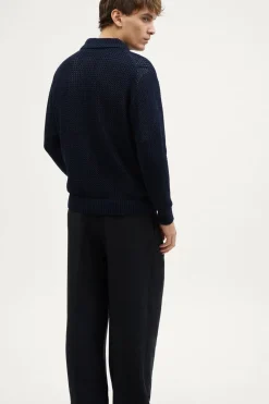 Veste tricotée en Coton biologique Filet