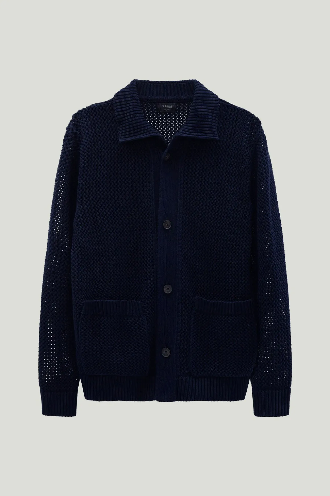 Veste tricotée en Coton biologique Filet